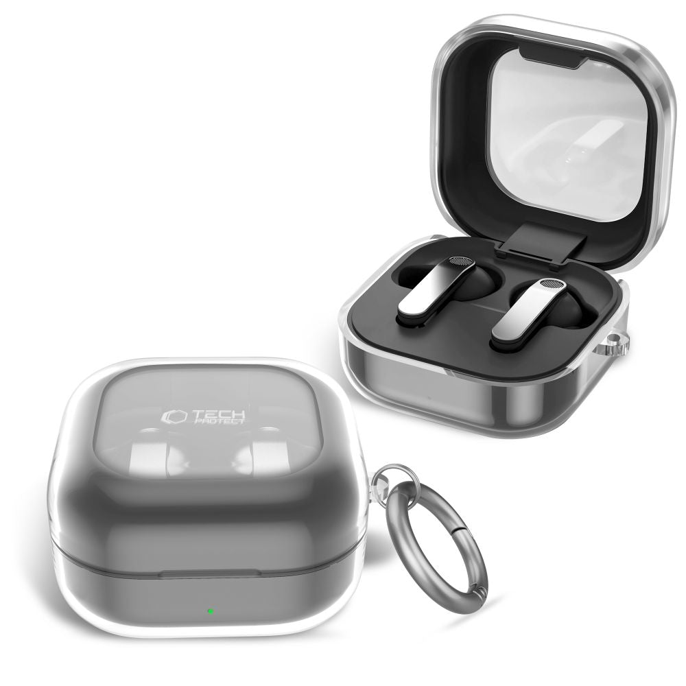Tech-Protect FlexAir Case til Samsung Galaxy Buds 4 / Buds 4 Pro - gennemsigtigt