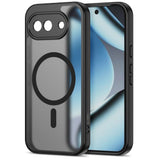 Tech-Protect Magmat MagSafe Case til Google Pixel 10A - Halvt gennemsigtigt