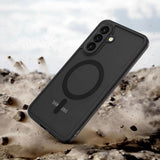 Tech-Protect Magmat MagSafe Case til Samsung Galaxy A57 5G - Halvt gennemsigtig