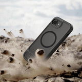 Tech-Protect MagRack MagSafe Case til iPhone 16E / 17E - sort