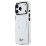 BMW M IML Shockproof Metal Logos MagSafe Case til iPhone 17 Pro - Klar