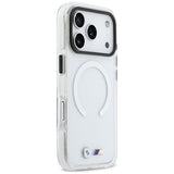 BMW M IML Shockproof Metal Logos MagSafe Case til iPhone 17 Pro - Klar
