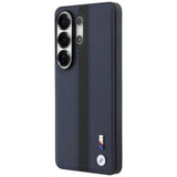 BMW perforeret stribe logo MagSafe Case til Samsung Galaxy S26 Ultra - Navy Blue