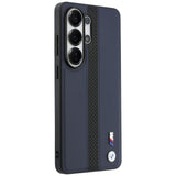 BMW perforeret stribe logo MagSafe Case til Samsung Galaxy S26 Ultra - Navy Blue