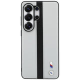 BMW perforeret stribe logo MagSafe Case til Samsung Galaxy S26 Ultra - Grå