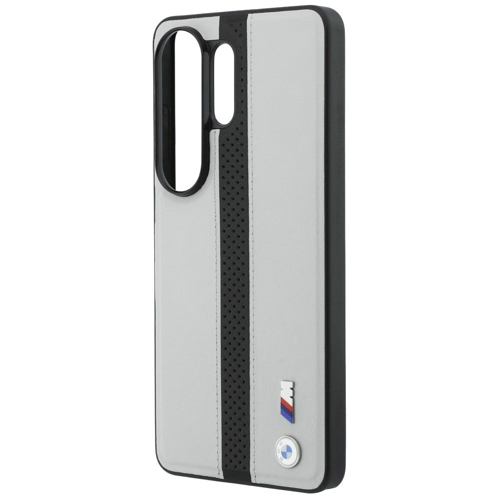 BMW perforeret stribe logo MagSafe Case til Samsung Galaxy S26 Ultra - Grå