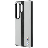 BMW perforeret stribe logo MagSafe Case til Samsung Galaxy S26 Ultra - Grå