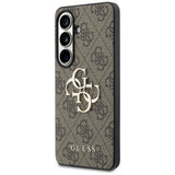 Guess 4G Big Metal Logo Case til Samsung Galaxy S26 - Brunt