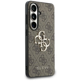 Guess 4G Big Metal Logo Case til Samsung Galaxy S26 - Brunt