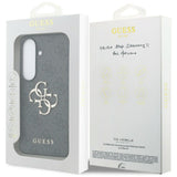 Guess 4G Big Metal Logo Case for Samsung Galaxy S26 - Black