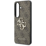 Guess 4G Big Metal Logo Case til Samsung Galaxy S26 Plus - Brunt