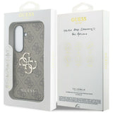 Guess 4G Big Metal Logo Case til Samsung Galaxy S26 Plus - Brunt