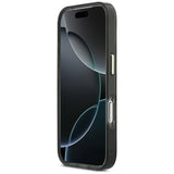 Guess IML 4G Script Metallæske til iPhone 17 Pro Max - sort