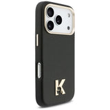 Karl Lagerfeld Karl Head Logo MagSafe Case til iPhone 17 Pro - sort