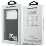 Karl Lagerfeld Karl Head Logo MagSafe Case til iPhone 17 Pro - sort
