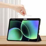 Tech-Protect SmartCase Pen Case til Xiaomi Pad 7 / 7 Pro / 8 / 8 Pro 11.2 - sort