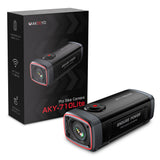 AKEEYO 710 Lite sports camera video recorder for bicycle handlebars - black