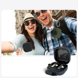Tech-Protect Slim Hook Case til Samsung Galaxy Buds 4 / 4 Pro - Navy Blue