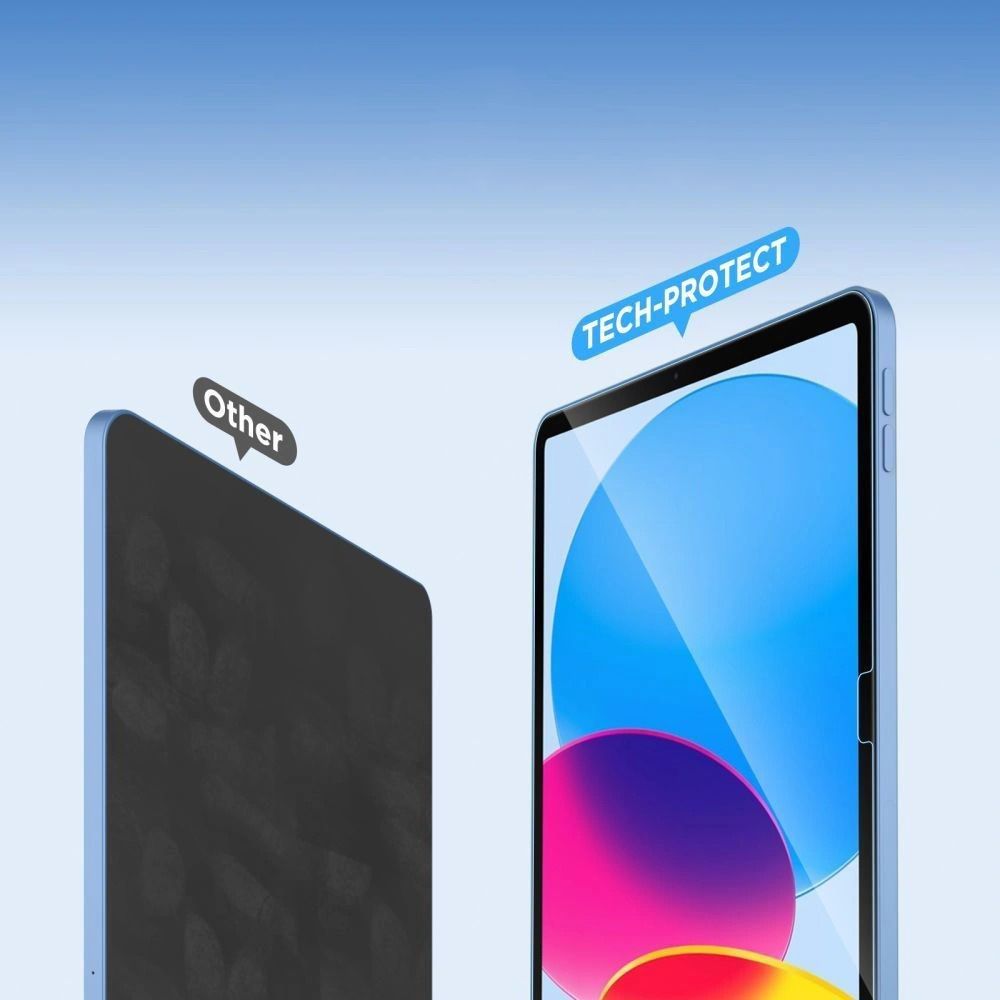 Tech-Protect Glass Fit+ 2-pakke tempereret glas til Xiaomi iPad 7 / 7 Pro / 8 / 8 Pro 11.2"