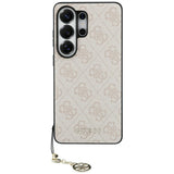 Guess 4G Classic Logo Charm MagSafe Case for Samsung Galaxy S26 Ultra - Pink