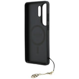 Guess 4G Classic Logo Charm MagSafe Case for Samsung Galaxy S26 Ultra - Pink