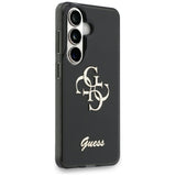 Guess IML Big Metal 4G Script-kasse til Samsung Galaxy S26 - sort