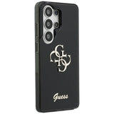 Guess IML Big Metal 4G Script-kasse til Samsung Galaxy S26 Ultra - sort
