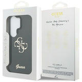 Guess IML Big Metal 4G Script-kasse til Samsung Galaxy S26 Ultra - sort