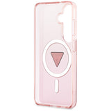 Guess IML Gradient Triangle MagSafe Case til Samsung Galaxy S26 - Pink