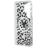 Guess IML Leopard Print Triangle MagSafe Case til Samsung Galaxy S26 Ultra - sort