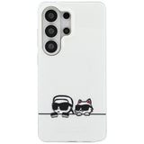 Karl Lagerfeld IML Peekaboo Karl & Choupette MagSafe Case til Samsung Galaxy S26 Ultra - Gennemsigtig