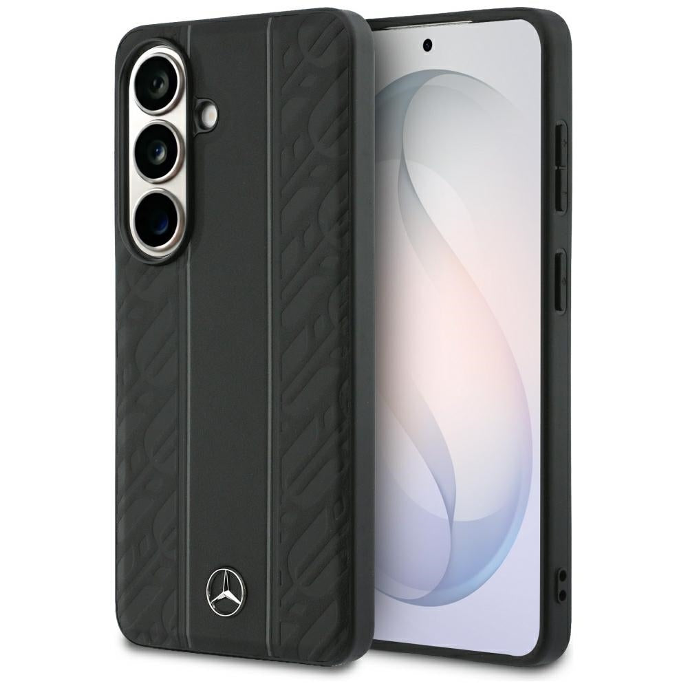 Mercedes Laurel Leaves Vertical Stripes MagSafe Case til Samsung Galaxy S26 - sort