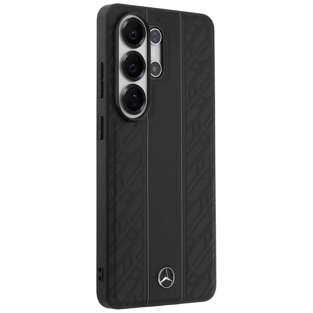 Mercedes Laurel Leaves Vertical Stripes MagSafe Case til Samsung Galaxy S26 Ultra - sort