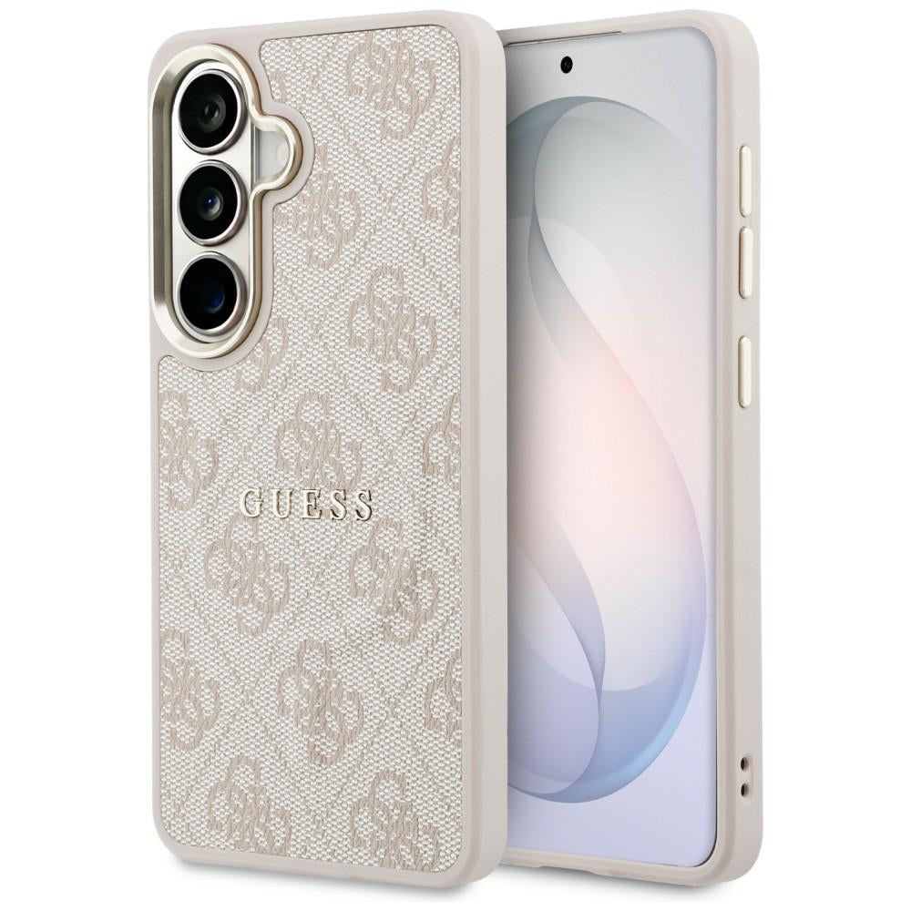 Guess 4G Embossed Ring MagSafe Case for Samsung Galaxy S26 - Pink