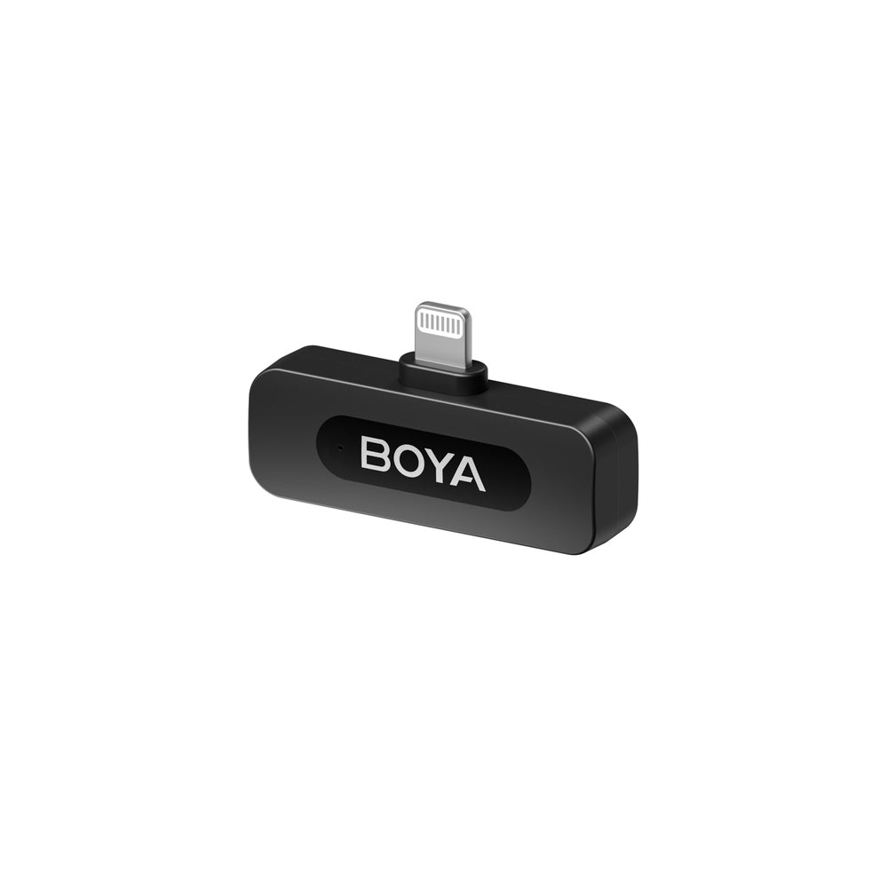 BOYA BY-V1 V2.0 trådløs mikrofon 2.4GHz - sort