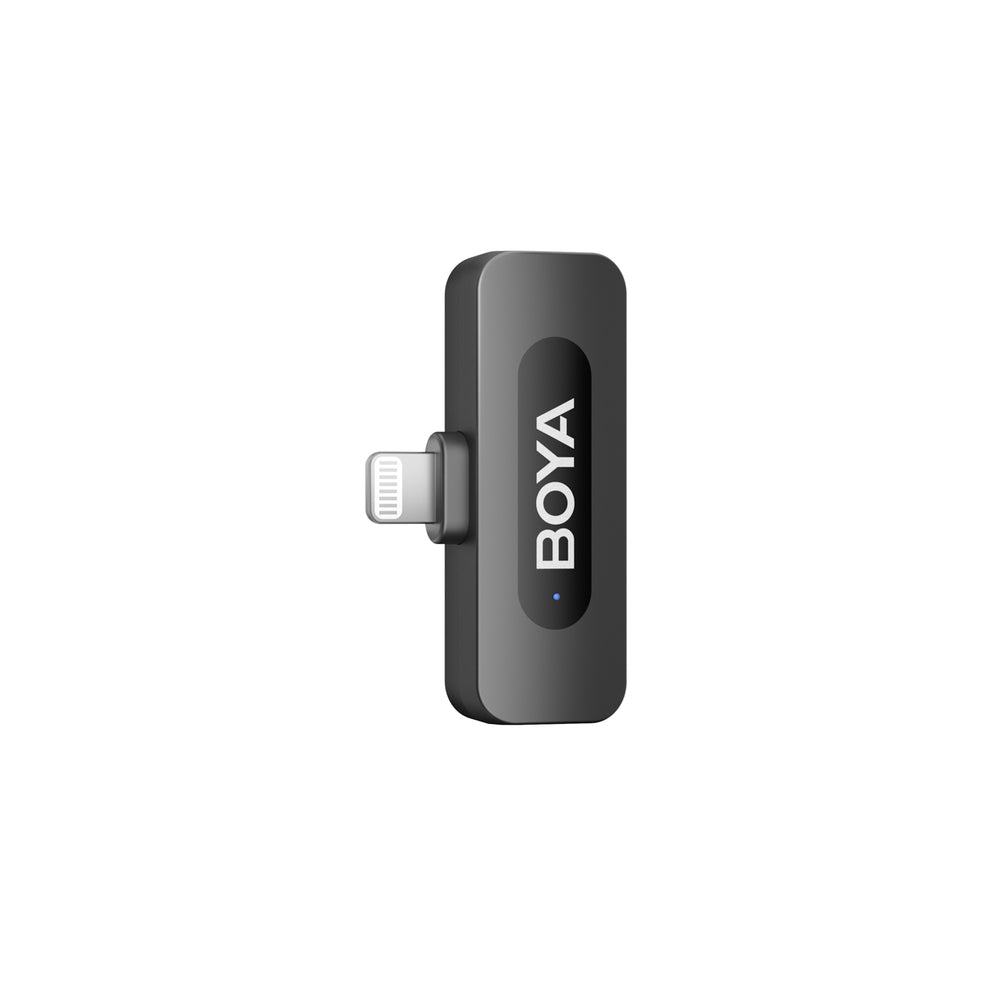 BOYA BY-V1 V2.0 trådløs mikrofon 2.4GHz - sort