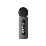 BOYA BY-V10 V2.0 trådløs mikrofon 2.4GHz - sort