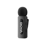 BOYA BY-V10 V2.0 trådløs mikrofon 2.4GHz - sort