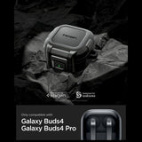 Spigen Lock Fit Case til Samsung Galaxy Buds 4 / 4 Pro - Matte Black