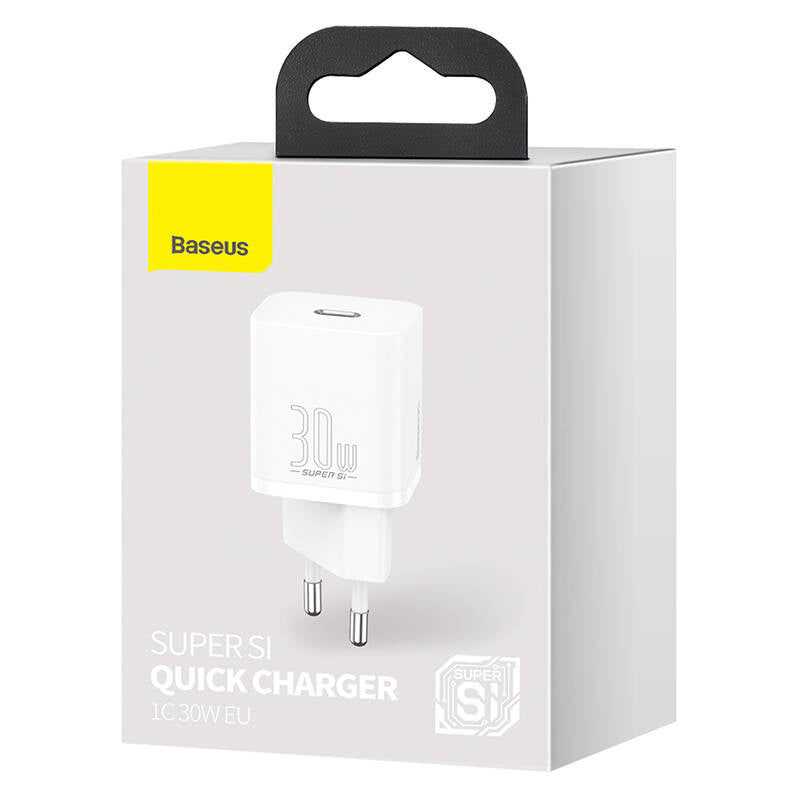 Hurtig oplader Baseus Super Si 1C 30W (hvid)