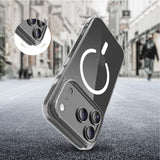 Tech Protect Flexair Hybrid Cc Magsafe Iphone 17 Pro Clear
