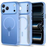 Tech Protect Magprime Magsafe Cc Iphone 17 Pro Max / 18 Pro Max Mat Lyseblå