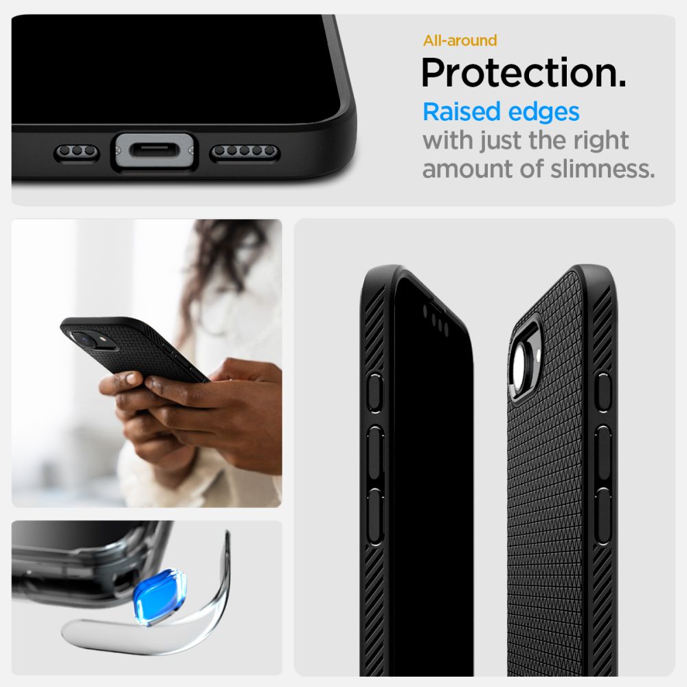 Spigen Liquid Air Iphone 16 E / 17 E Matsort