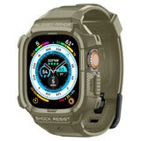 Spigen Rugged Armor ”Pro” Apple Watch Ultra 1 / 2 / 3 / 4 (49 Mm) Vintage Khaki