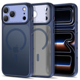 Tech Protect Magprime Magsafe Cc Iphone 17 Pro / 18 Pro Mat Dyb Blå