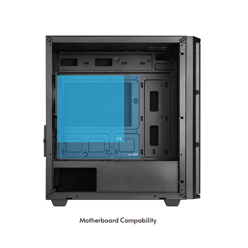Chieftec AZ-01B-OP computeretui Mini Tower Sort