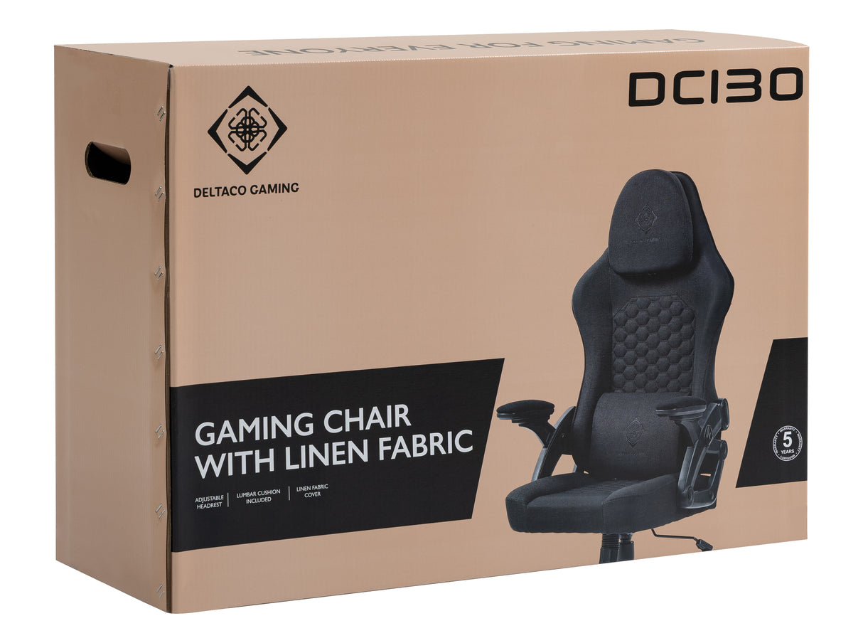 Deltaco Gaming DC130 gaming chair, black