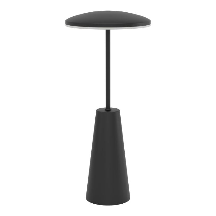 Eglo Piccola sort portable bordlampe