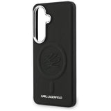 Karl Lagerfeld Embossed Ring Initialer MagSafe Case til Samsung Galaxy S26 - sort