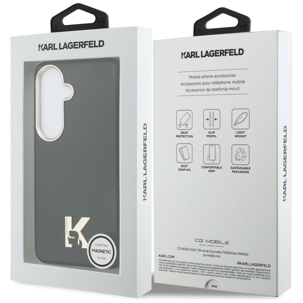 Karl Lagerfeld K Metal Logo MagSafe Case til Samsung Galaxy S26 - sort
